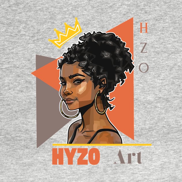 Melanin Queen by HyzoArt